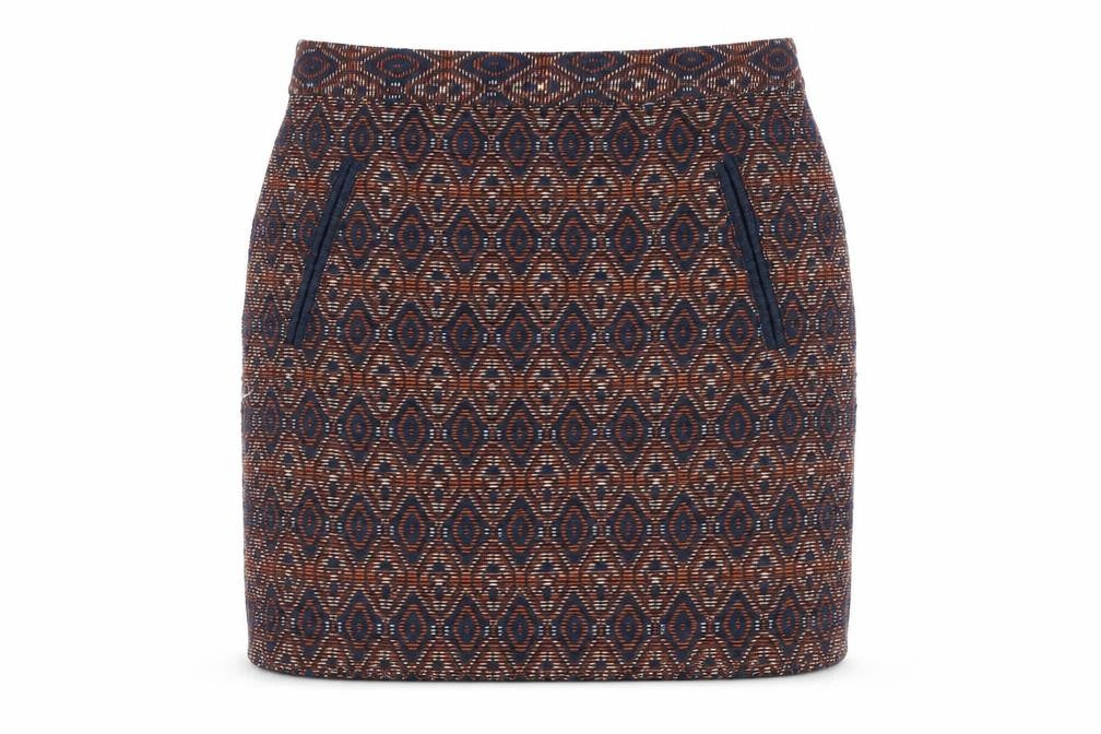 Womens UK Size 10 Dunnes Straight & Pencil Tweed Skirt
