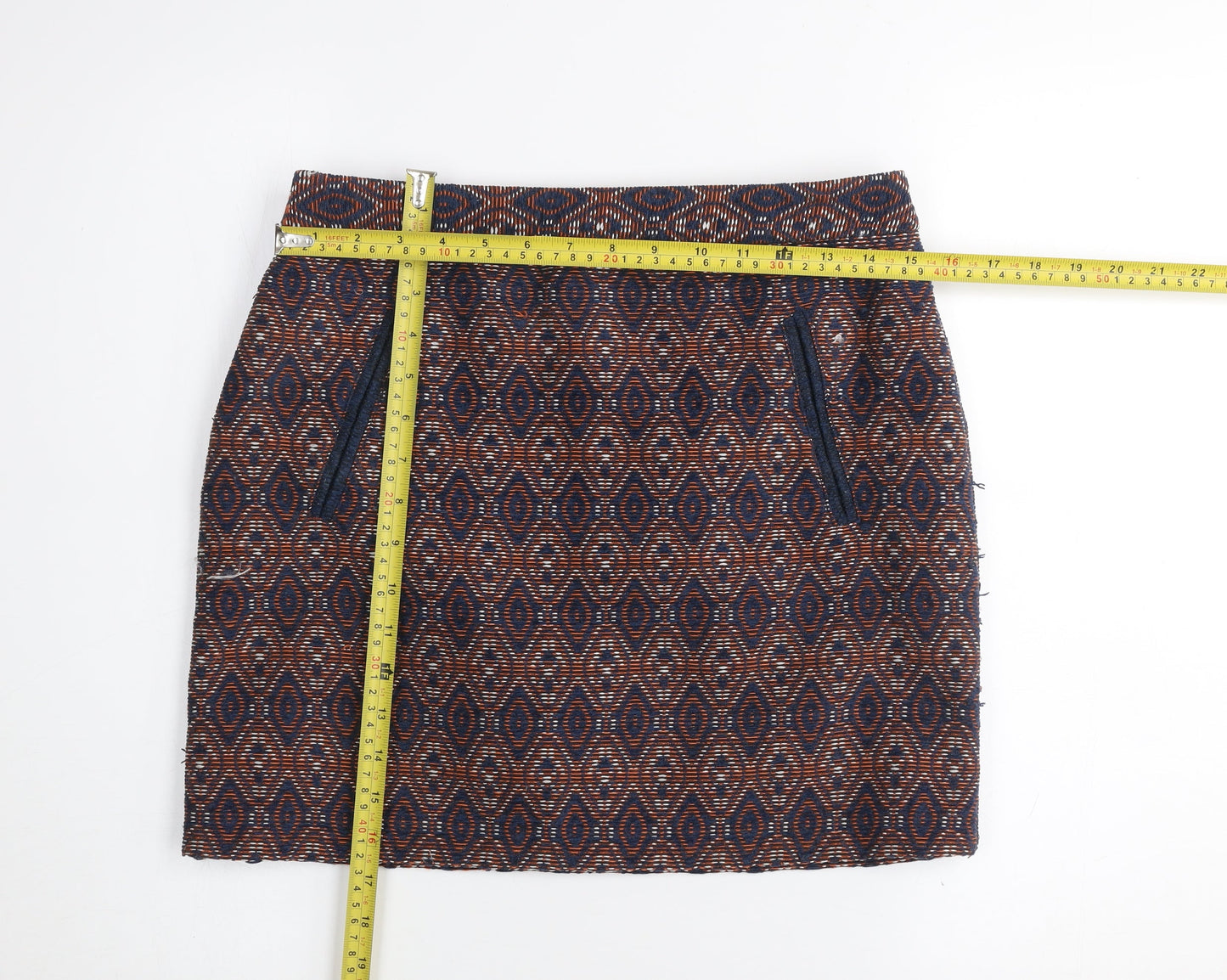 Womens UK Size 10 Dunnes Straight & Pencil Tweed Skirt