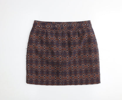 Womens UK Size 10 Dunnes Straight & Pencil Tweed Skirt