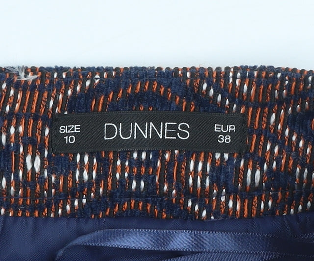 Womens UK Size 10 Dunnes Straight & Pencil Tweed Skirt