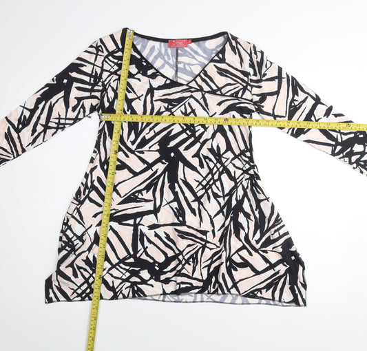 Womens UK Size S Yoel Collection Multicoloured Tunic Blouse