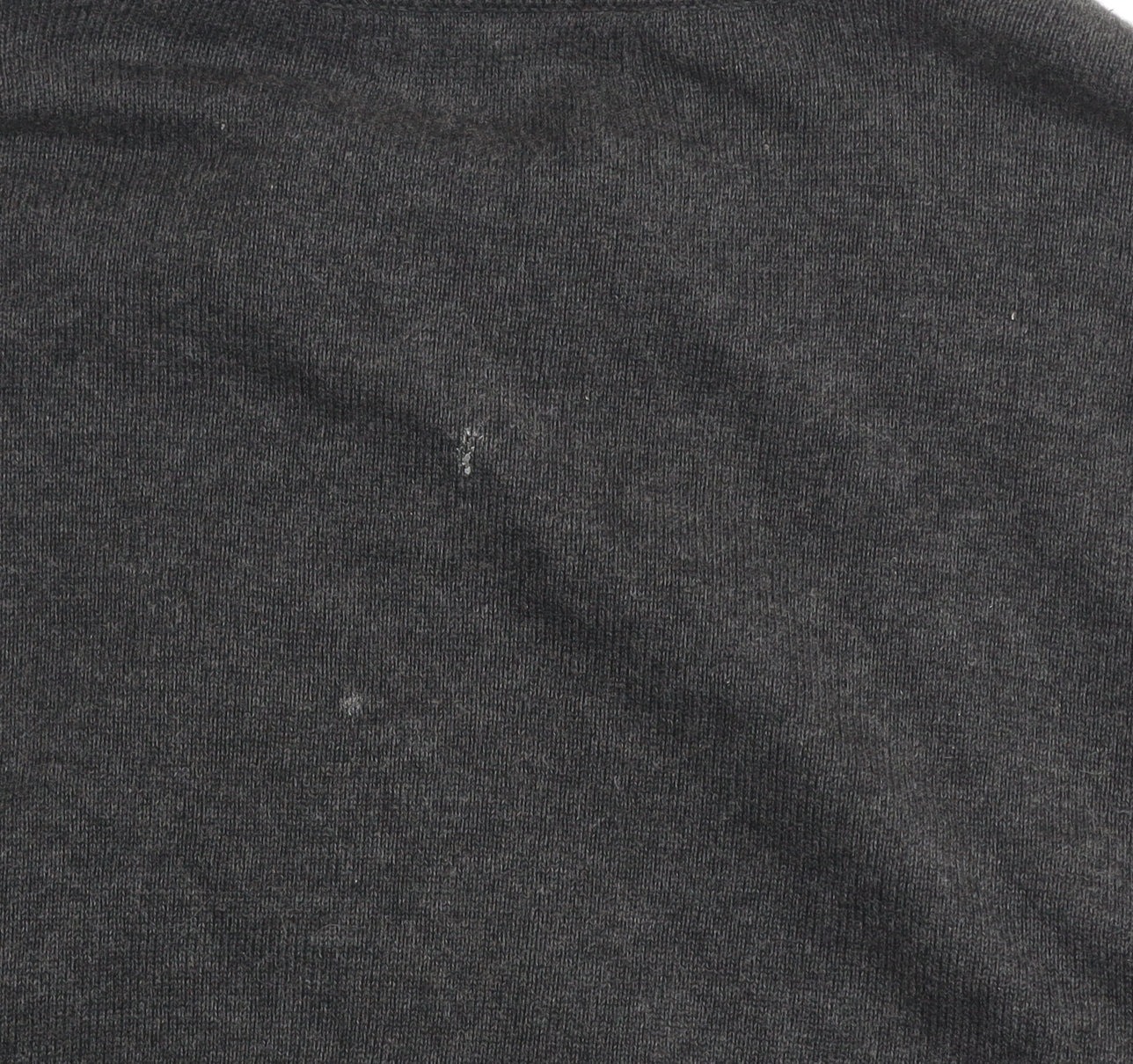 Banana Republic Men's Black Cotton Full Zip Basic Jacket Size M