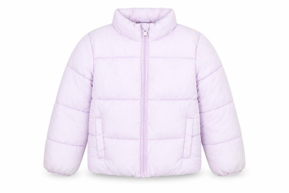 Girls UK Size 4-5 Years Primark Purple Puffer Jacket