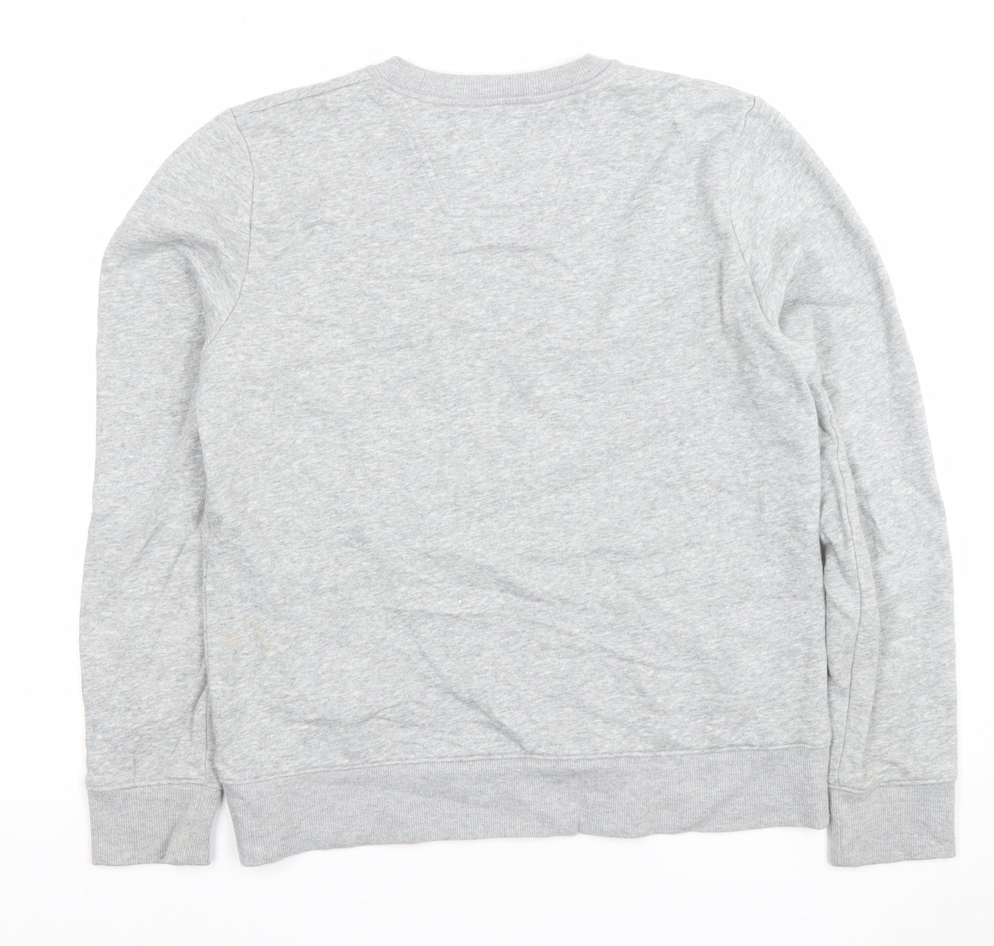 Womens UK Size S Calvin Klein Jeans Grey Pullover Sweatshirt