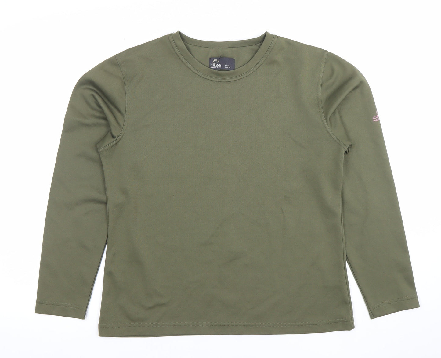 Craghoppers Women’s Green Long Sleeve Activewear Top Size 14