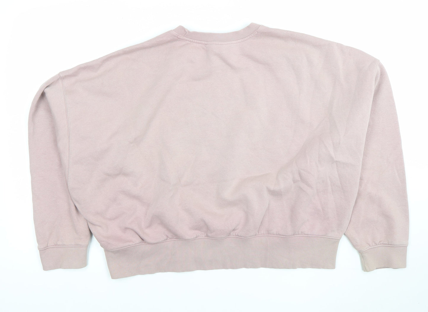 Womens UK Size 14 adidas Pink Pullover Sweatshirt