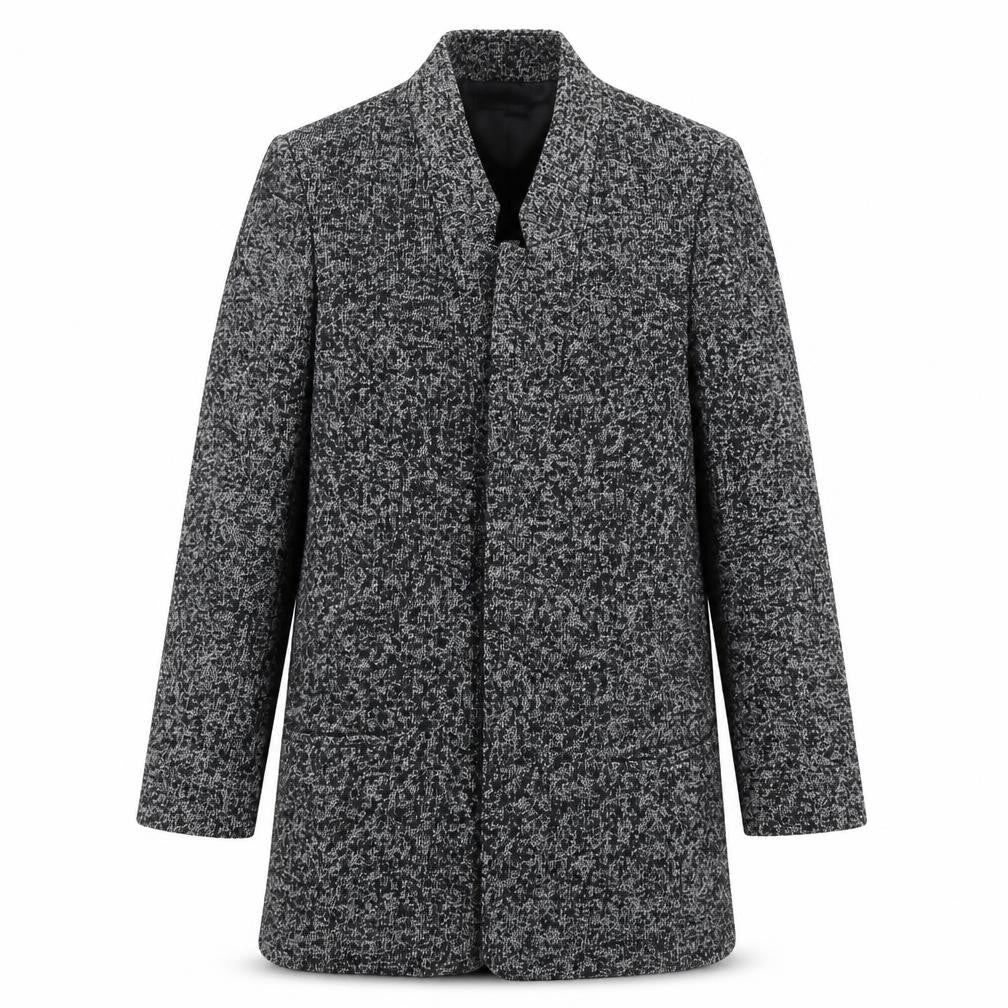 Womens UK Size M Zara Basic Grey Overcoat