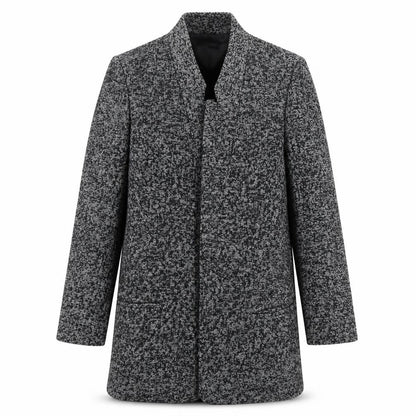 Womens UK Size M Zara Basic Grey Overcoat