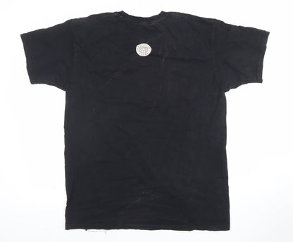 Shakespeare's Globe Men's Black Groundling Cotton T-Shirt Size L