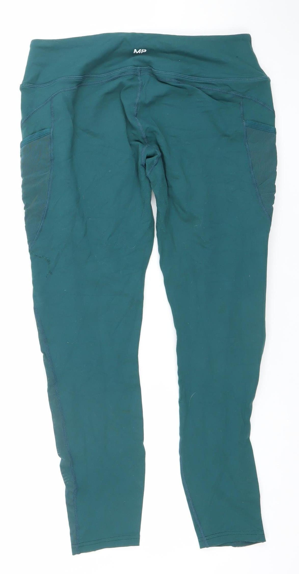 Womens UK Size XL MP Slim Fit Leggings Green Leggings