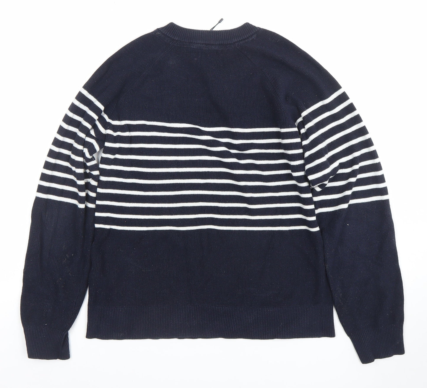 Womens UK Size S Tommy Hilfiger Blue Pullover Jumper