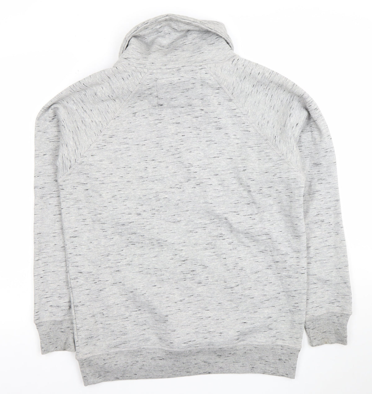 Womens UK Size S Pull & Bear Grey Pullover Hoodie