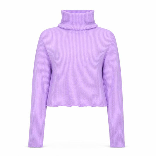 Womens UK Size S Bershka Purple Pullover Jumper
