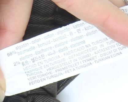 Bershka Women’s Green Camo Cargo Short Skirt L High Rise