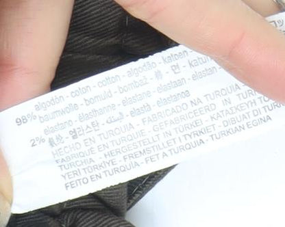 Bershka Women’s Green Camo Cargo Short Skirt L High Rise