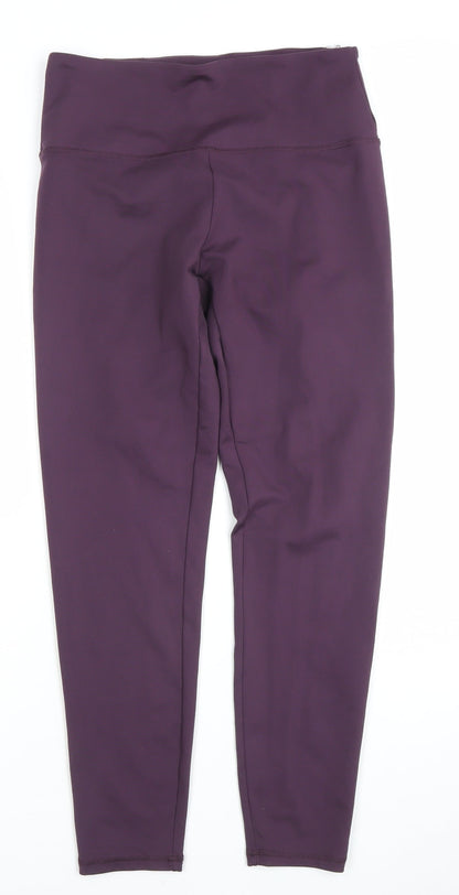 Womens UK Size L Zobha Slim Fit Leggings Purple Leggings