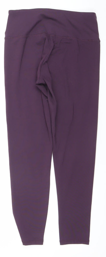 Womens UK Size L Zobha Slim Fit Leggings Purple Leggings