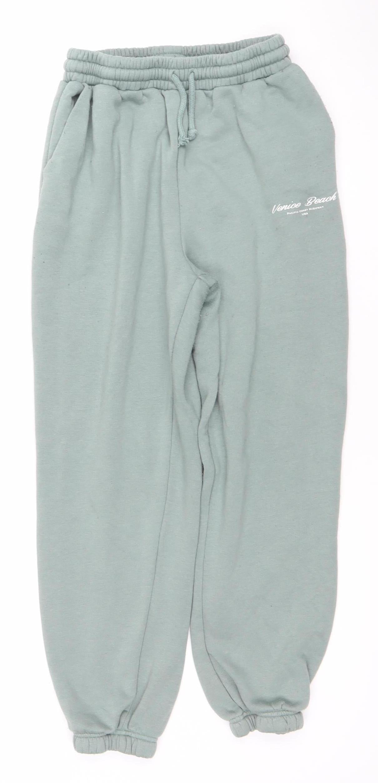 Dunnes Women’s Green Jogger Sweatpants Size S Polyester Cotton