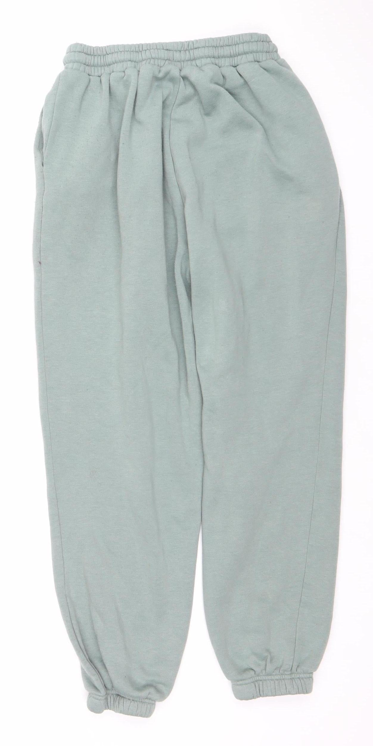 Dunnes Women’s Green Jogger Sweatpants Size S Polyester Cotton