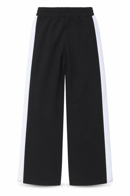 Womens UK Size 8 Misspap Regular Fit Jogger Black Trousers