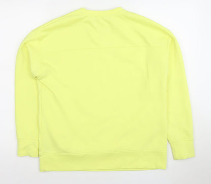 Womens UK Size S Dunnes Yellow Pullover Sweatshirt