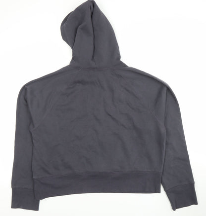 H&M Divided Yale University Navy Hoodie Womens Size 12 Cotton Blend