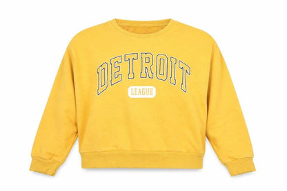 Womens UK Size 12 New Look Yellow Pullover Sweatshirt