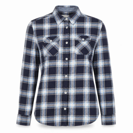 Womens UK Size 8 SoulCal & Co Blue Classic Button-Up