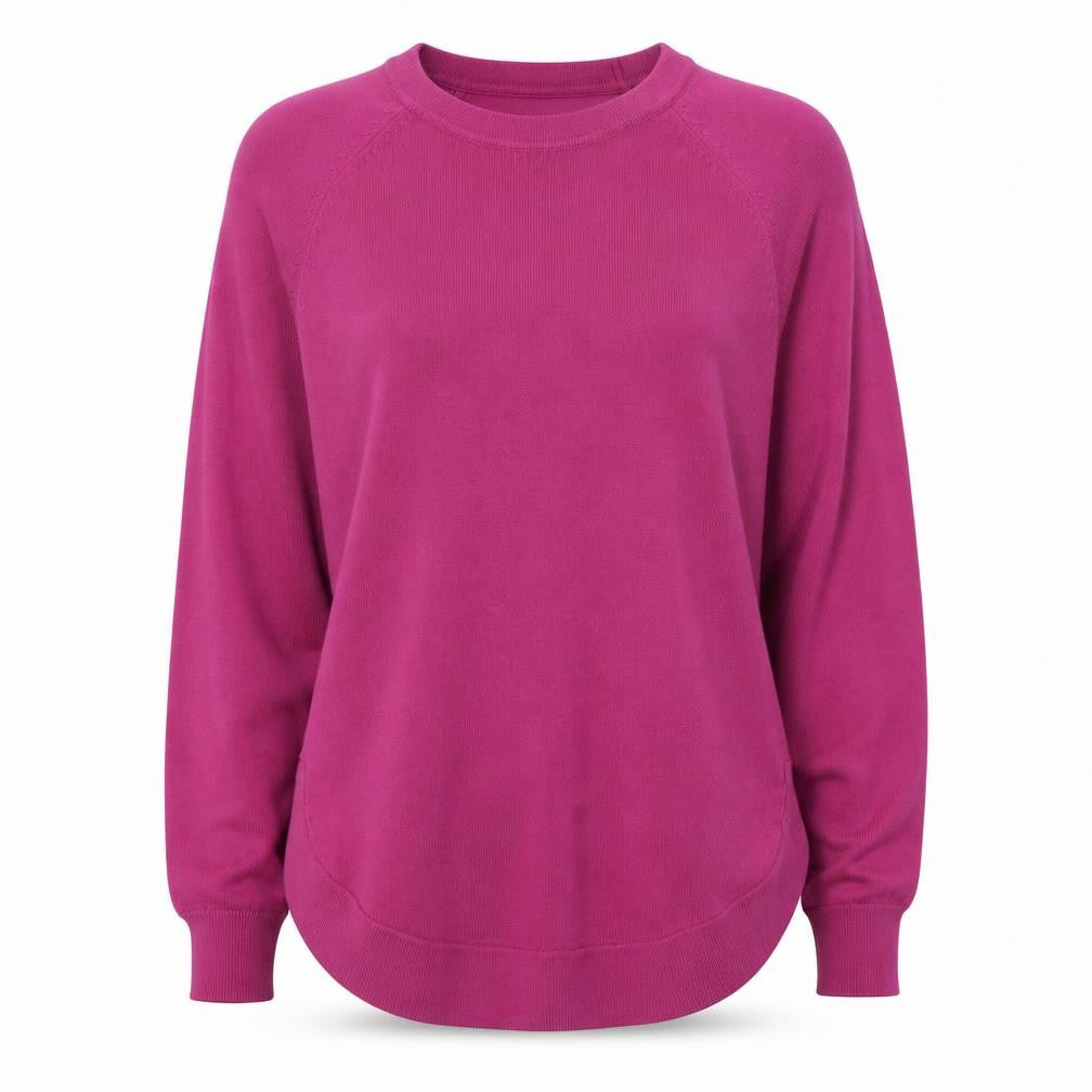 Womens UK Size S Gallery Pink Pullover Jumper