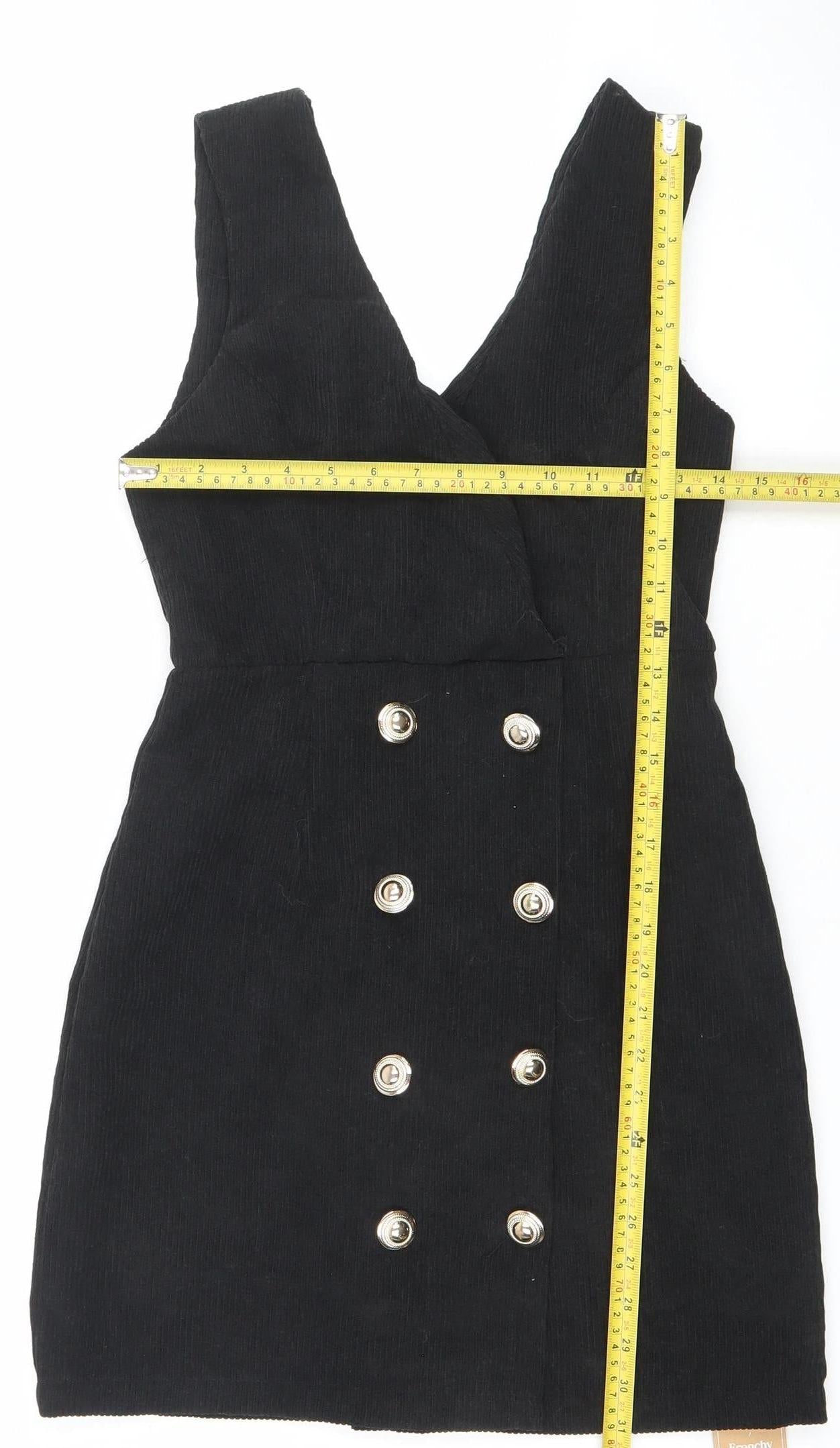 Womens UK Size XS SheIn Pinafore/Dungaree Dress