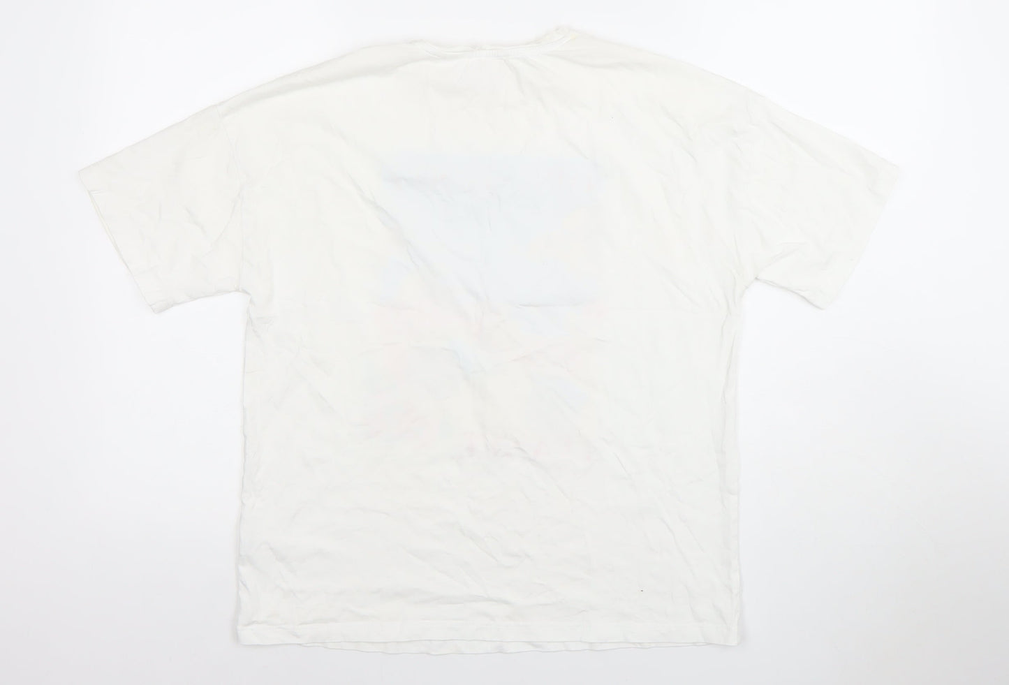 Womens UK Size S Savida White Basic T-Shirt