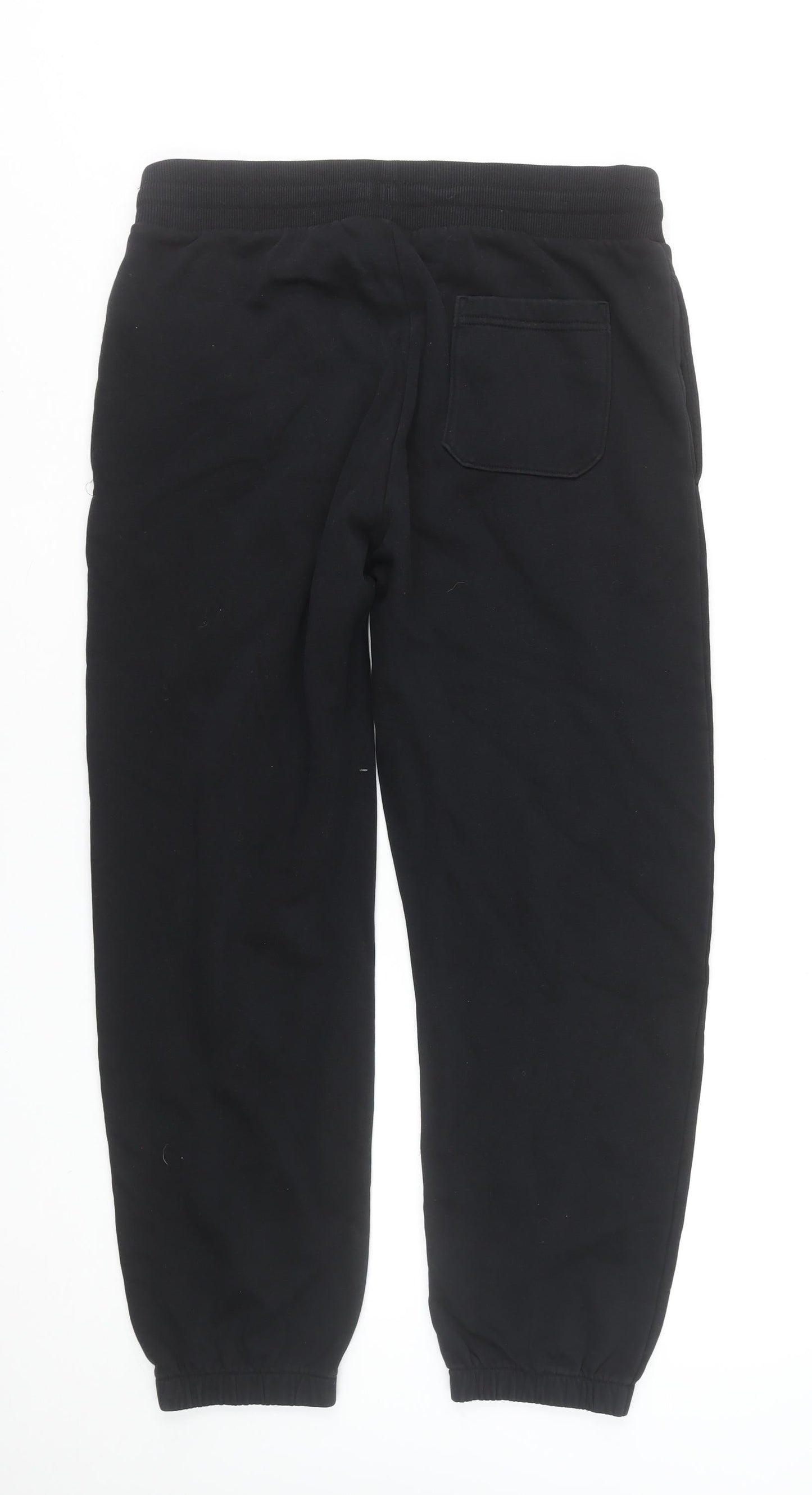 Marks and Spencer Men's Black Joggers Medium Regular Fit