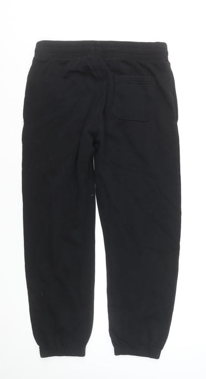Marks and Spencer Men's Black Joggers Medium Regular Fit
