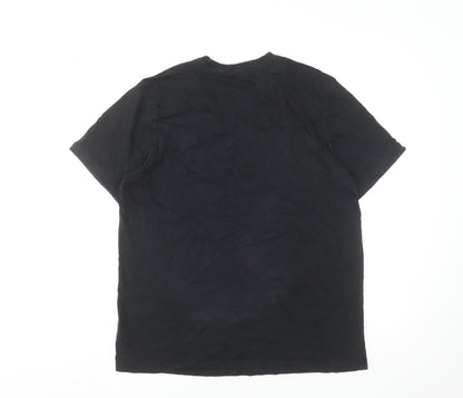Nike Men's Black L Short Sleeve Crew Neck Sports T-Shirt