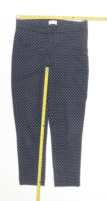 Womens UK Size 10 Savida Slim Fit CasualWorkwear Blue Trousers