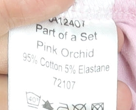 Cotton Traders Women Pink Orchid Size 26 Tunic Top Short Sleeve