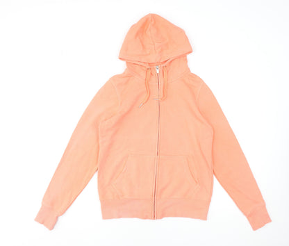 Womens UK Size 12 St. Bernard for Dunnes Stores Orange Full Zip Hoodie