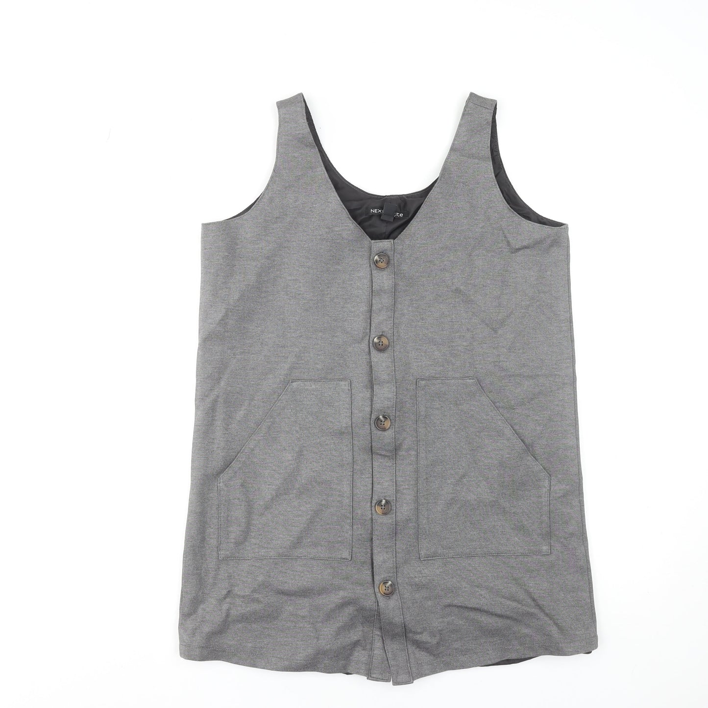 Womens UK Size 14 NEXT Pinafore/Dungaree Dress