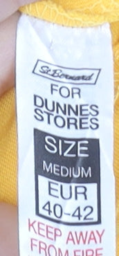 Womens UK Size 12 Dunnes Stores Yellow Tunic Blouse