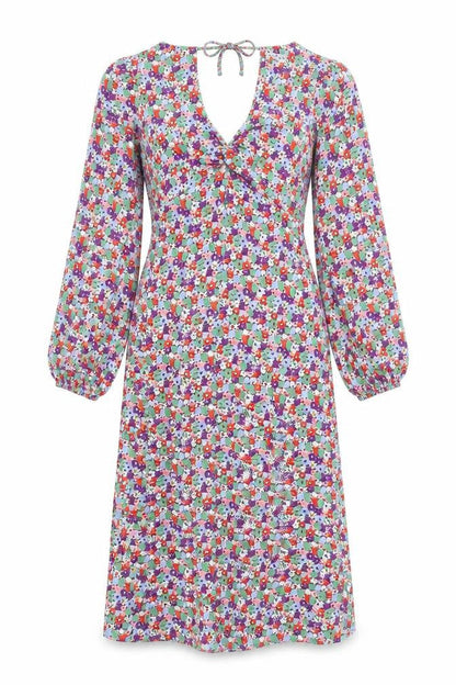 Womens UK Size 10 Topshop Fit & Flare Dress