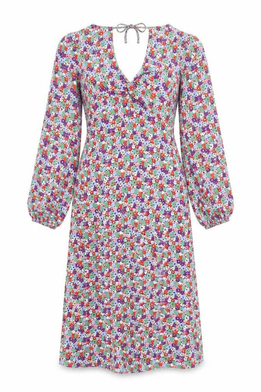 Womens UK Size 10 Topshop Fit & Flare Dress