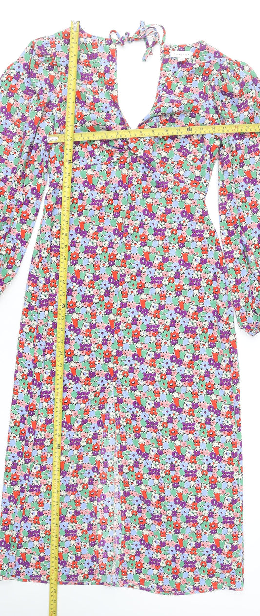 Womens UK Size 10 Topshop Fit & Flare Dress