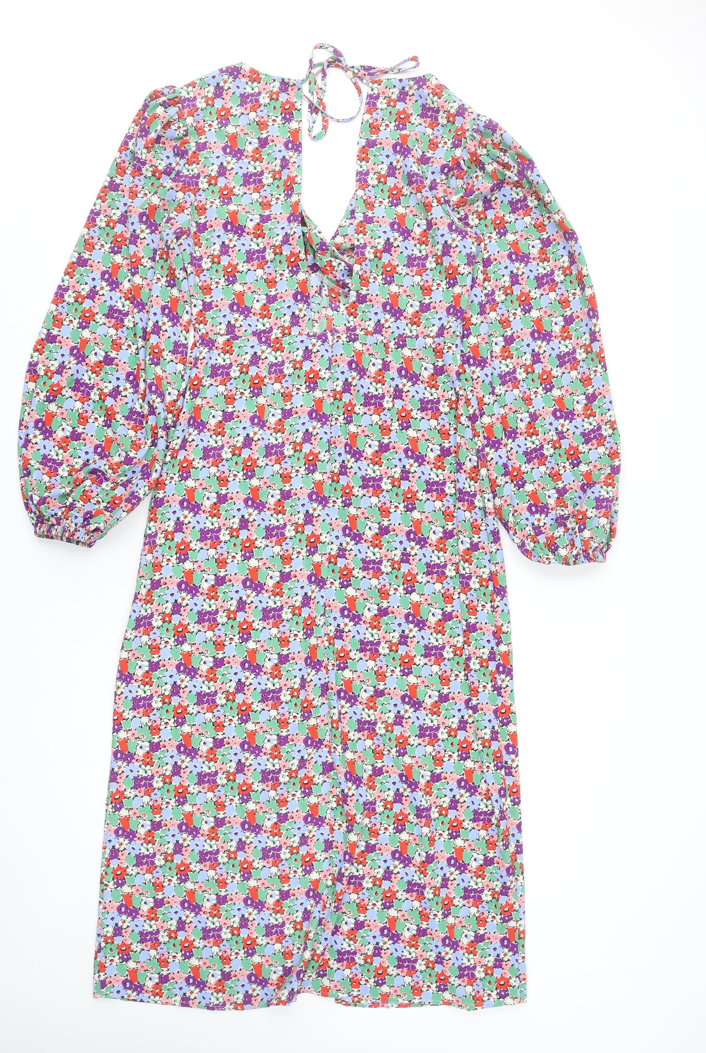 Womens UK Size 10 Topshop Fit & Flare Dress