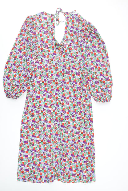 Womens UK Size 10 Topshop Fit & Flare Dress