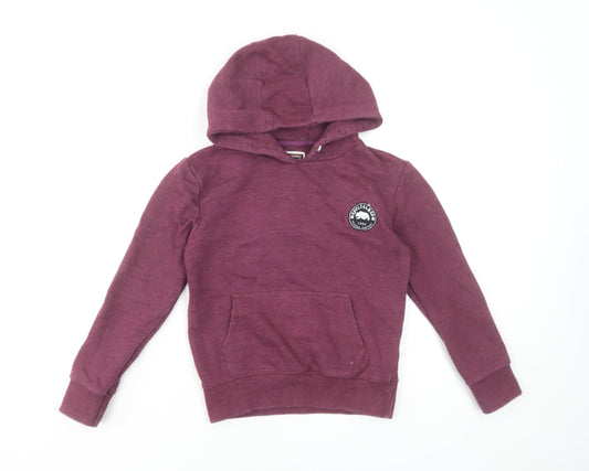 Boys UK Size 9-10 Years SoulCal & Co Purple Pullover Hoodie
