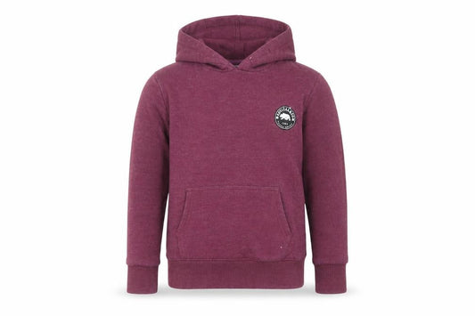 SoulCal Boys Burgundy Pullover Hoodie 9-10 Years Cotton Blend