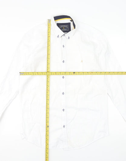 Mens UK Collar Size M Mineral Smart White  Dress Shirt