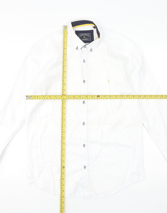Mens UK Collar Size M Mineral Smart White  Dress Shirt