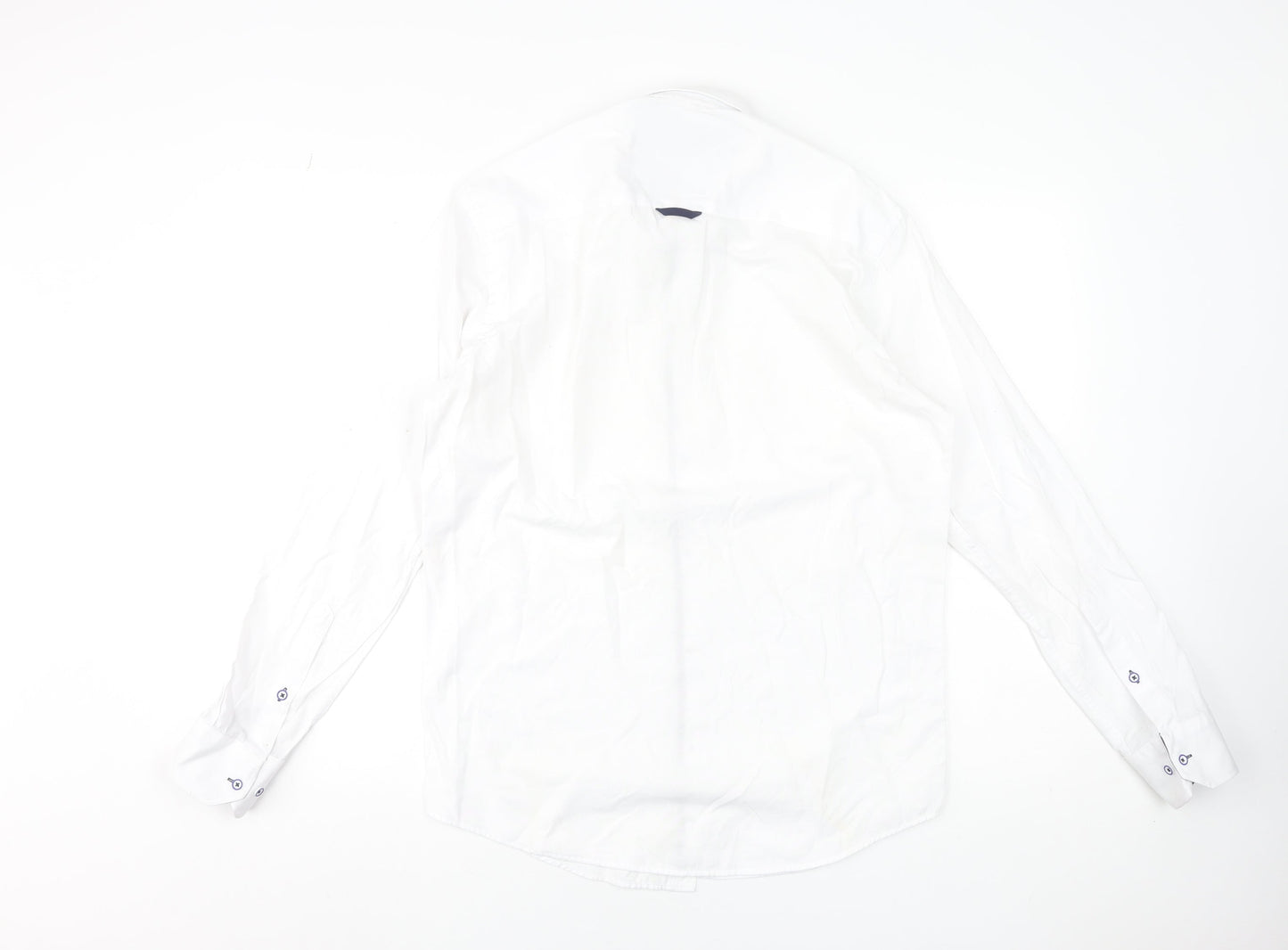 Mens UK Collar Size M Mineral Smart White  Dress Shirt