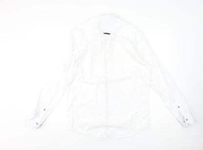 Mens UK Collar Size M Mineral Smart White  Dress Shirt